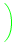 \bgroup\color{green}$\displaystyle \left.\vphantom{ \alpha_m D_n^X \frac{\partial X_n}{\partial z} }\right)$\egroup