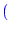 \bgroup\color{blue}$\displaystyle \left(\vphantom{ \alpha_m\rho_m }\right.$\egroup