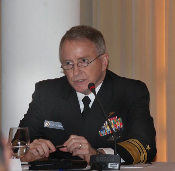 Vice Admiral Carl Mauney