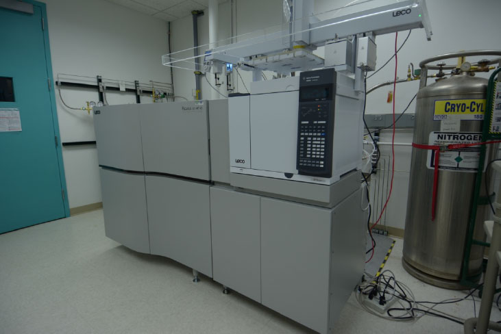 4-D Gas Chromatography/Mass Spectrometer (GC×GC HR-TOFMS) 