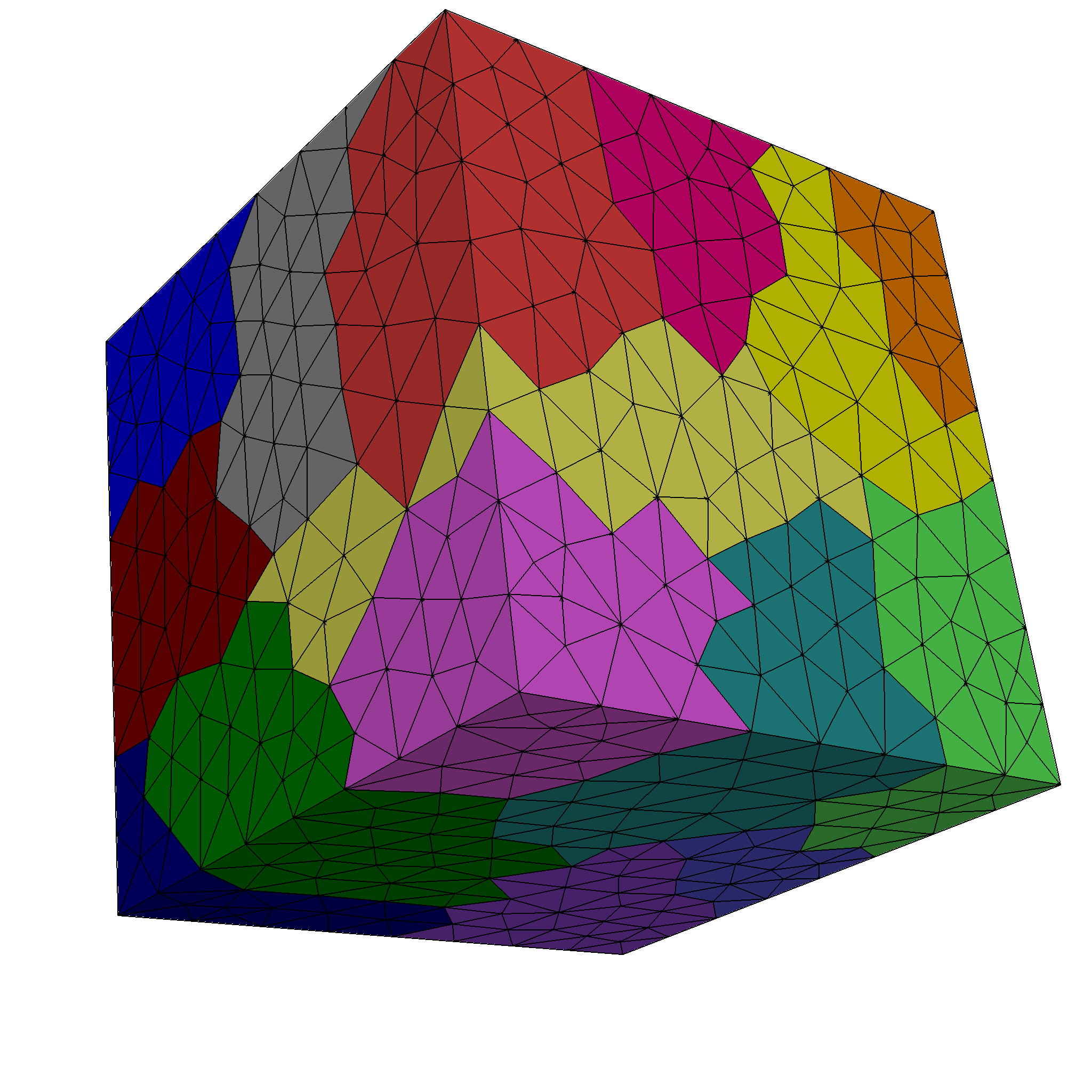 3D Tetrahedral Mesh