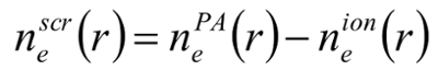 pseudo-atom equation