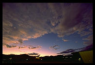 Sunset in Los Alamos
