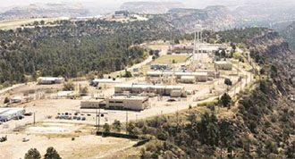 TA-21, the oldest plutonium facility in the U.S., as it once looked