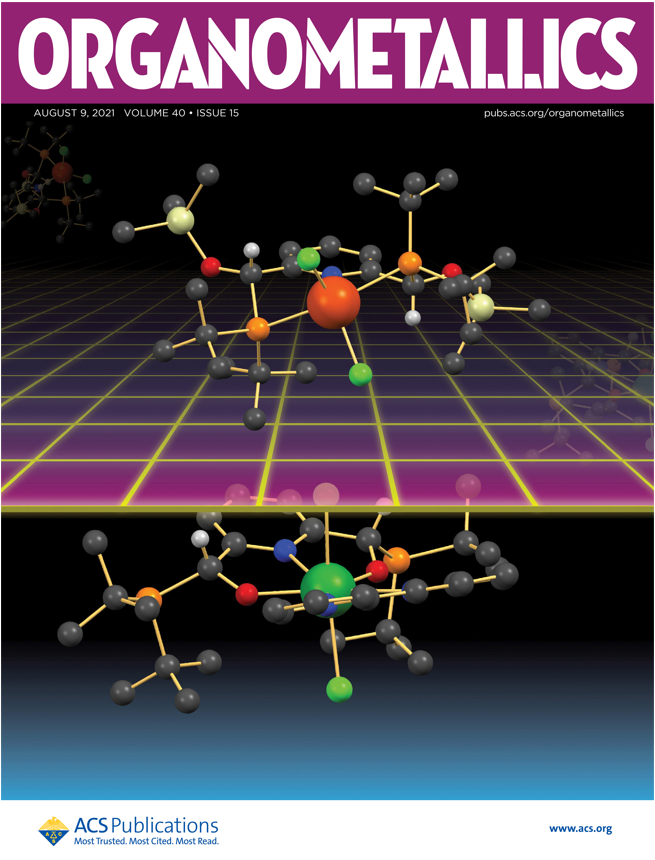 The researchers circumvented product mixtures using a template synthesis on iron and uranium. Using a metal center as a template (represented by the metallic grid in this image), both iron and uranium complexes could be isolated with high selectivity.  