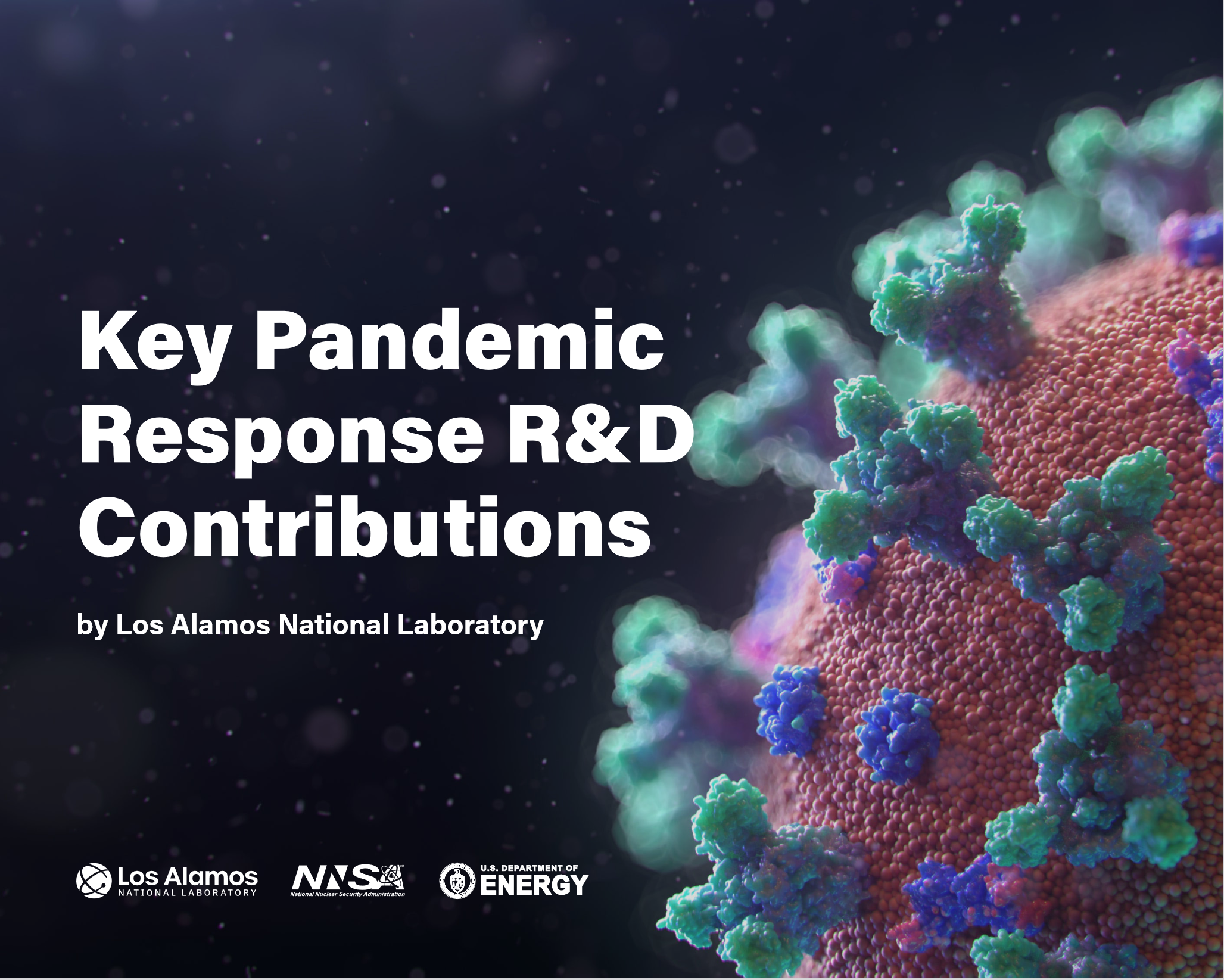 The “Key Pandemic Response R&D Contributions” report details Laboratory capabilities bearing on pandemic response